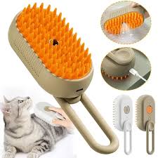Cepillo Masajeador De Vapor Para Mascota